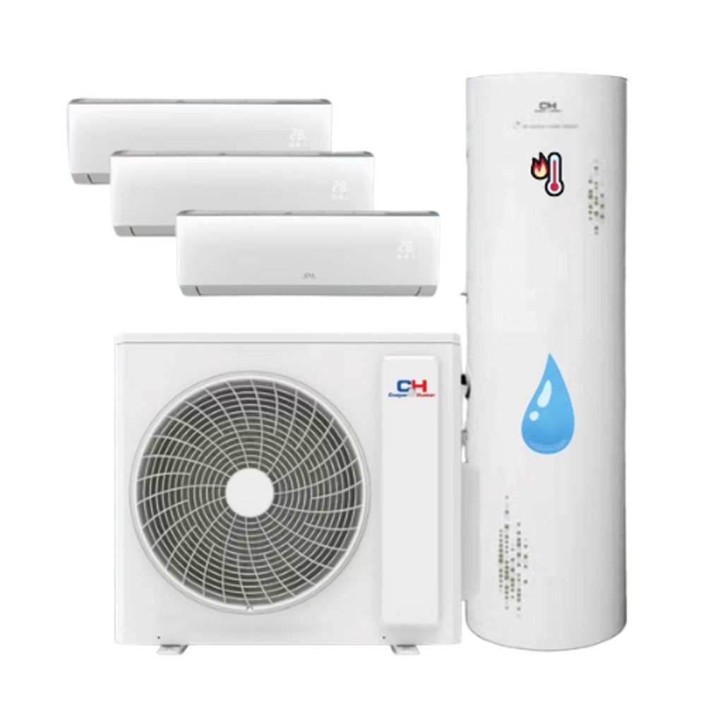 LM-84589146_img01 Aerotermia calefacción/acs bibloc Toshiba 6kw Estia acumulador 200l r32 - Imagen 1